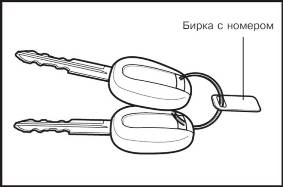 Ключ замка зажигания Chevrolet Epica Evanda