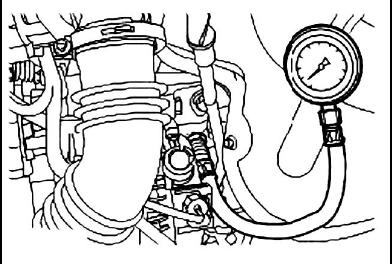 ford fusion измерение давления масла в двигателе 1.6l duratorq-tdci dv diesel