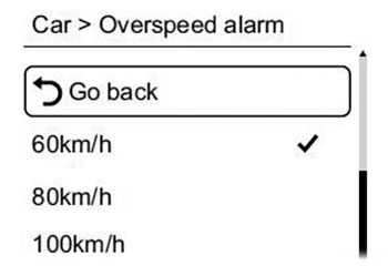 Установка превышения скорости Lifan X70