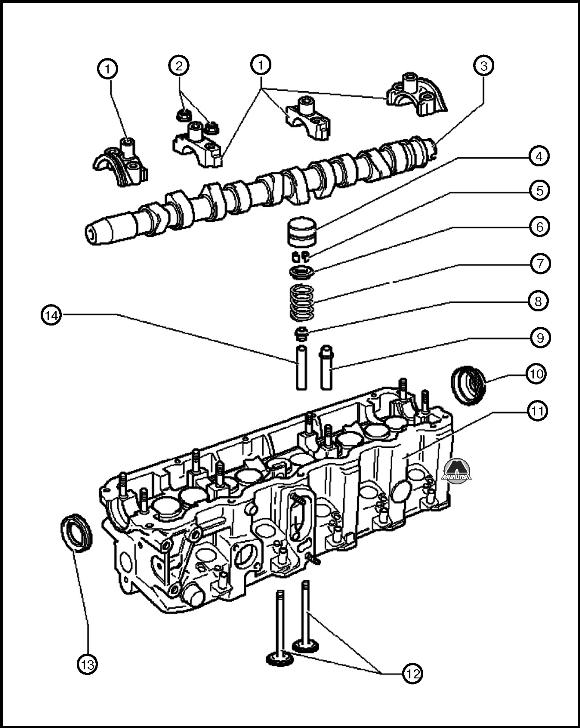 Газораспределительный механизм Mercedes Sprinter