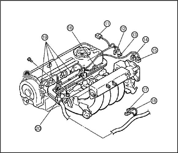 Двигатель в сборе Mitsubishi Colt