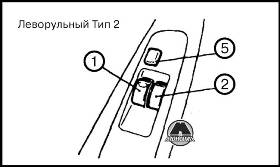 Выключатели для водителя Mitsubishi Colt