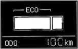 Индикатор зоны экологичного вождения Toyota Avensis