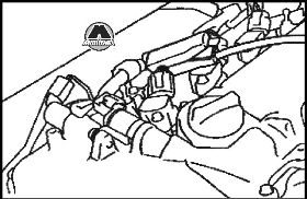 Проверка угла опережения зажигания Toyota RAV4