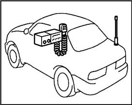 Автомобили, оборудованные системой мобильной связи Toyota RAV 4