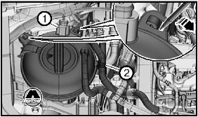 Снятие и установка опоры двигателя Volkswagen Passat