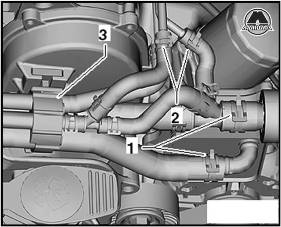 Снятие двигателя Volkswagen Caddy