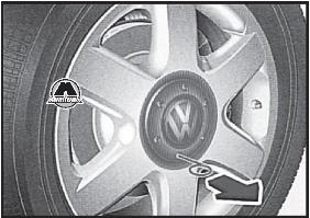 Колпак ступицы Volkswagen Golf