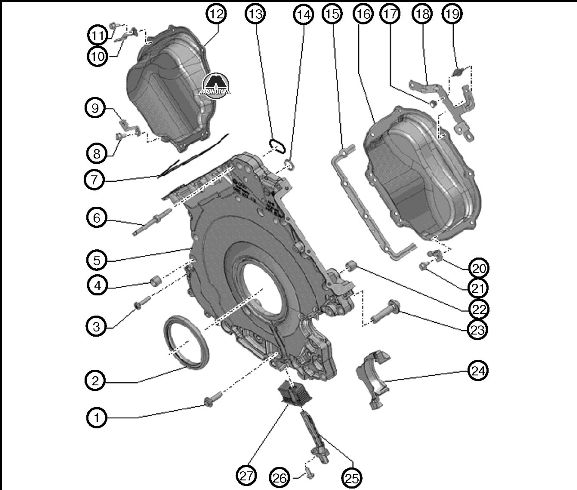 Двигатель объемом 3.0 л Volkswagen Touareg