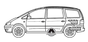  Замена колеса VW Sharan/SEAT Alhambra/Ford Galaxy