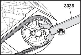 Снятие зубчатого ремня привода ГРМ Audi A6