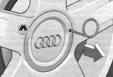 Замена колеса Audi Allroad