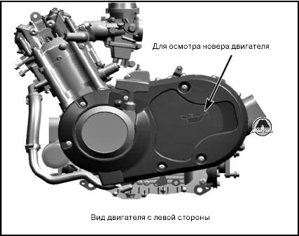 Внешний вид и номер двигателя Baltmotors ATV 500 MAX