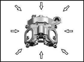 Проверка крышки головки цилиндра Baltmotors ATV 500 MAX