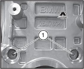 Снятие головки блока цилиндров BMW 3