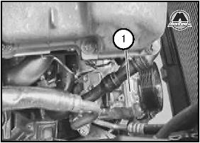 Снятие и установка двигателя BMW 7