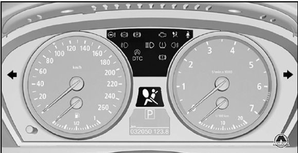 Контрольные и сигнальные лампы BMW X6