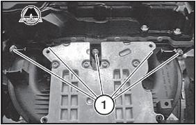 Снятие и установка двигателя BMW X1