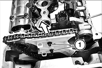 Снятие и установка цепи привода ГРМ BMW Х5 с 2013 года
