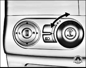 Регулятор угла наклона светового пучка Chevrolet Captiva