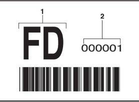 Табличка с идентификационным номером механической коробки передач Chevrolet Epica Evanda