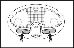 Передний плафон направленного освещения Chevrolet Epica Evanda
