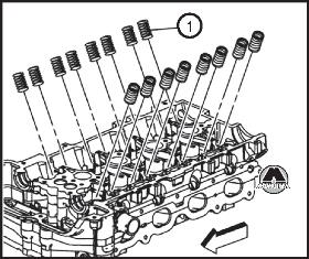 Разборка головки блока цилиндров Chevrolet Malibu