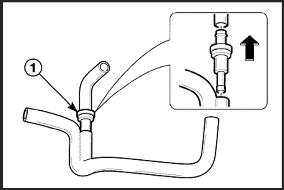 Клапан и шланг принудительной вентиляции картера Chevrolet Matiz