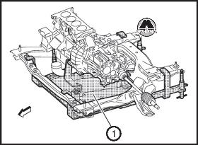 Установка подвески двигателя Chevrolet Spark