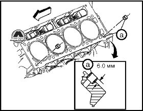 Установка головки блока ццилндров Chevrolet Tahoe Suburban