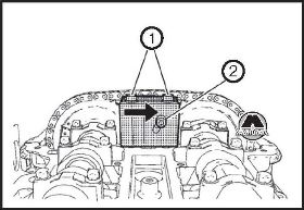 Регулировка цепи привода газораспределительного механизма Chevrolet Tracker