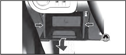 Блок предохранителей в приборной панели Chevrolet Trailblazer