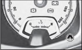 Индикатор температуры охлаждающей жидкости Chevrolet Trailblazer