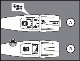 Подрулевой переключатель DAF XF105