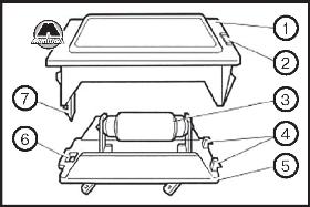 Замена плафона освещения багажного отделения Datsun mi-DO