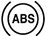 Индикатор ABS (антиблокировочной системы тормозов) FAW V5 c 2012 года