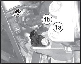 Снятие/установка датчика положения коленвала Fiat Doblo