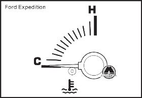 Указатель температуры охлаждающей жидкости Ford Expedition