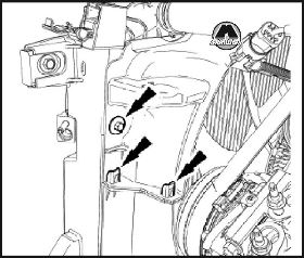 Снятие и установка монтажных опор двигателя Ford Explorer
