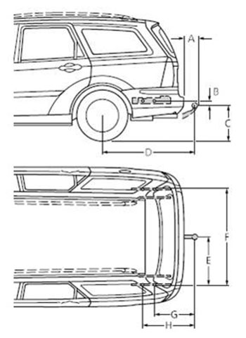 Точки установки буксировочного оборудования Ford Focus