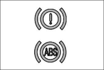 ford fusion сигнализаторы тормозной системы и системы abs
