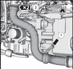 Снятие двигателя Ford Kuga