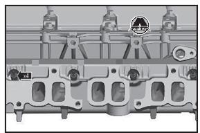 Снятие/установка/разборка головки блока цилиндров Ford Transit