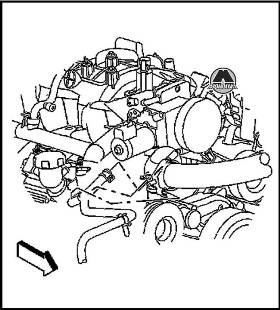 Снятие двигателя Hummer H2