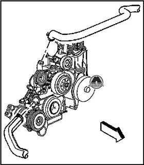 Установка двигателя Hummer H2