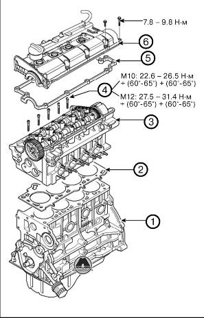 Головка блока цилиндров Hyundai Elantra HD