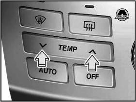 Регулировка температуры Hyundai Elantra HD