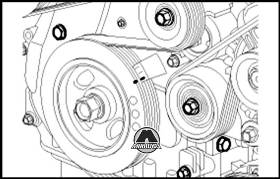 Проверка и регулировка клапанного зазора Hyundai H1 Grand Starex