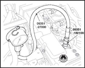 Проверка компрессии Hyundai H350