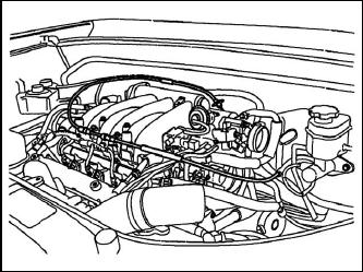 hyundai tucson снятие и установка двигателя g6ba с коробкой передач в сборе